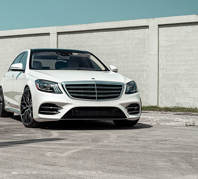 Фото дисков Vossen HF-2 на Mercedes-Benz S-Class (W222, C217)