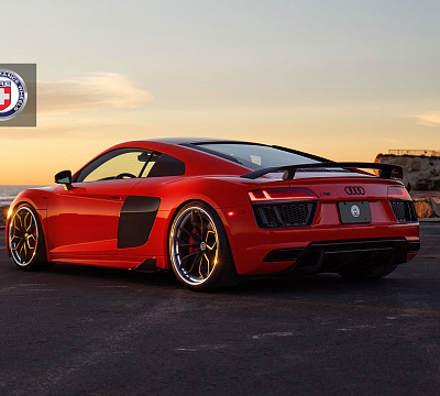 Фото дисков HRE S201H на Audi R8 (4S)