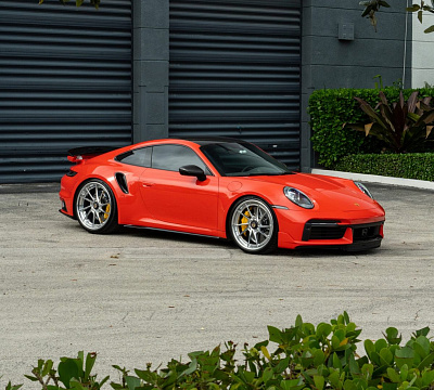 Фото дисков Anrky AN33 на Porsche 911 VIII