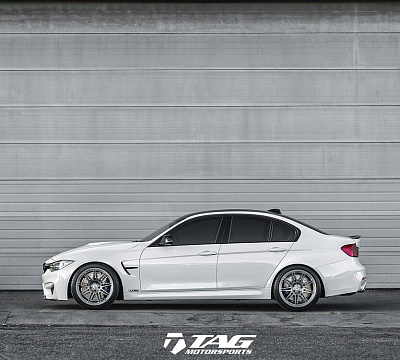 Фото дисков HRE 301M на BMW 3/M3 (F3x/F80)
