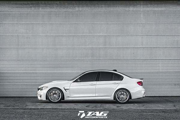 Фото дисков HRE 301M Сатиновый тонированный лак на BMW 3/M3 (F3x/F80)