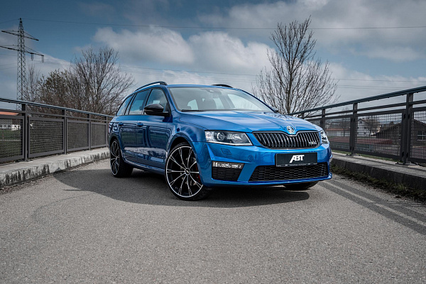 Фото дисков ABT Sport ER-C Алмазная проточка на Skoda Octavia III
