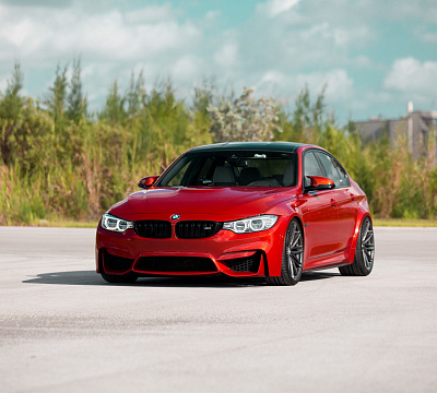 Фото дисков Vossen VFS-4 на BMW 3/M3 (F3x/F80)