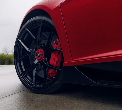 Фото дисков Vossen S21-01 на Lamborghini Aventador