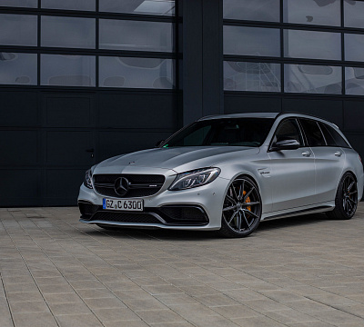 Фото дисков Vossen HF-3 на Mercedes-Benz C-Class (W205)