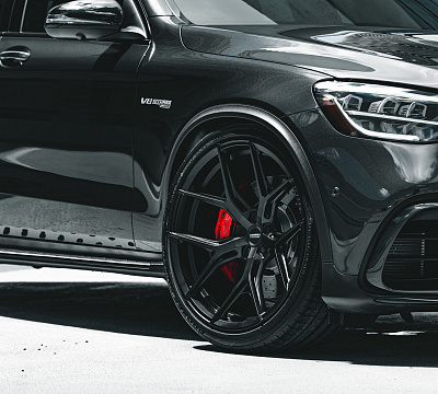 Фото дисков Vossen HF-5 на Mercedes-Benz GLC (X253, C253)