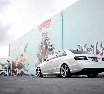 Фото дисков Vossen CV3 на Mercedes-Benz E-Class (W212, S212, C207)