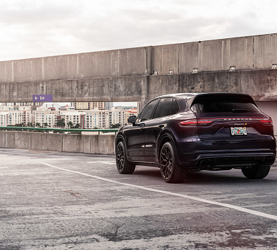 Фото дисков Vossen HF-2 на Porsche Cayenne III