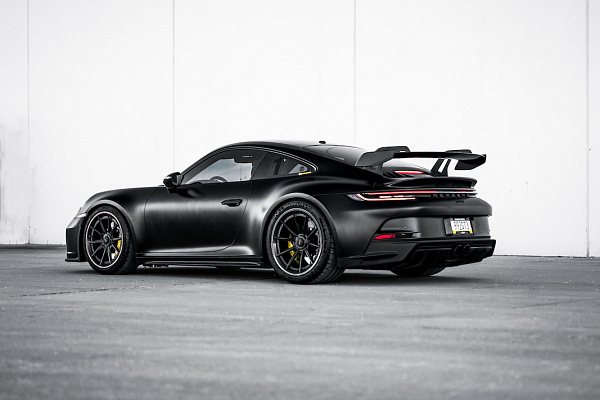 Фото дисков Savini SV10 Черный сатин на Porsche 911 VIII