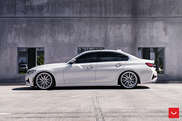 Фото дисков Vossen HF-4T Полированный лак на BMW 3/M3 (G2x/G80)