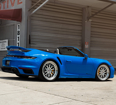 Фото дисков HRE 520 на Porsche 911 VIII
