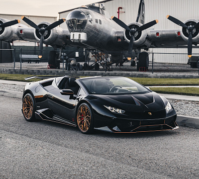 Фото дисков Brixton Forged CM6-R на Lamborghini Huracan