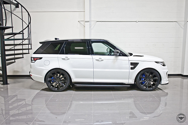 Фото дисков Vossen UV-2 Матовый графит на Range Rover Sport II