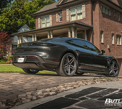 Фото дисков Vossen EVO-1 на Porsche Taycan I