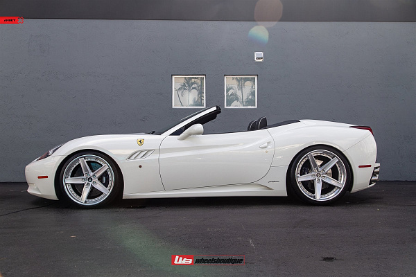 Фото дисков Anrky AN35 Глянцевый лак на Ferrari California