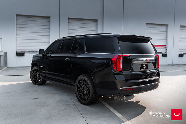 Фото дисков Vossen HF6-5 Черный глянец на GMC Yukon V