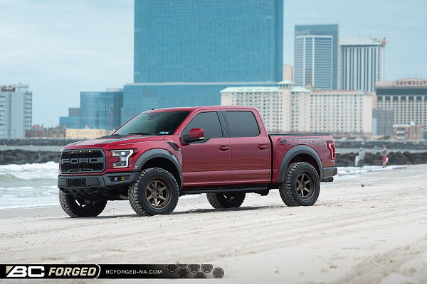 Фото дисков BC Forged LE61 // MLE61 Сатиновая бронза на Ford F-150 XIII