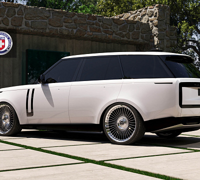 Фото дисков HRE L109M на Land Rover Range Rover V