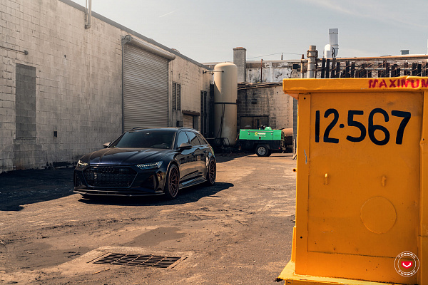 Фото дисков Vossen S17-01 (3-Piece) Сатиновая бронза на Audi A/RS 6 (C7)