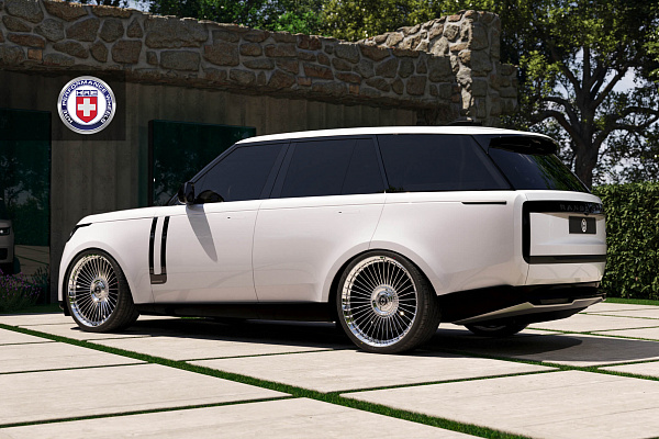 Фото дисков HRE L109M Полированный лак на Land Rover Range Rover V