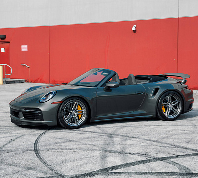Фото дисков HRE S107SC на Porsche 911 VIII