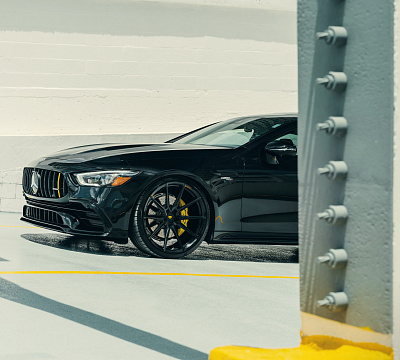 Фото дисков Vossen EVO-2 на Mercedes-Benz AMG GT I