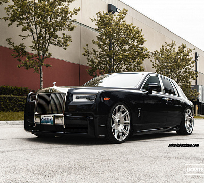Фото дисков NOVITEC SP2 на Rolls-Royce Phantom