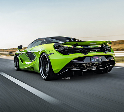 Фото дисков Strasse Wheels SV10M Deep Concave FS на McLaren 720S