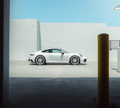 Фото дисков Vossen EVO-2 на Porsche 911 VIII