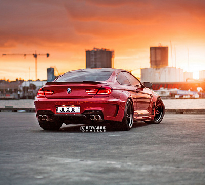 Фото дисков Strasse Wheels SV2 Deep Concave FS на BMW 6/M6 (F06/F13/F12)