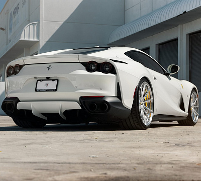 Фото дисков Anrky AN28 на Ferrari 812