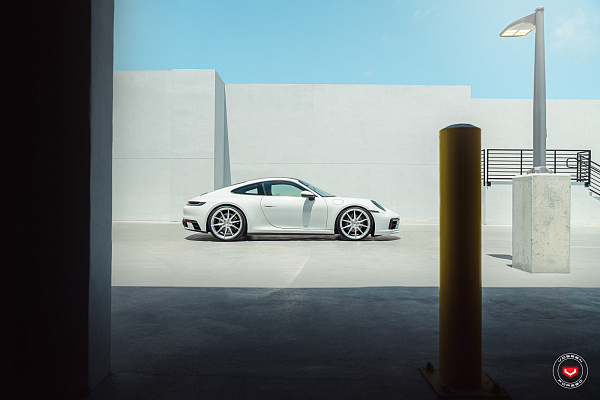 Фото дисков Vossen EVO-2 Глянцевый лак на Porsche 911 VIII