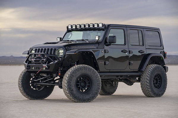 Фото дисков Black Rhino RAPID Черный матовый на Jeep Wrangler IV (JL)