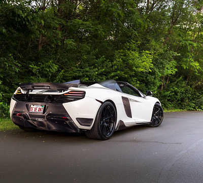 Фото дисков HRE S101 на McLaren 650S