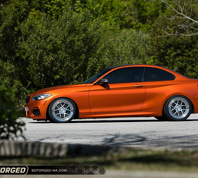 Фото дисков BC Forged LE52 // MLE52 на BMW 2/M2 (F22/F87)