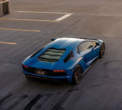 Фото дисков Brixton Forged VL4 на Lamborghini Aventador