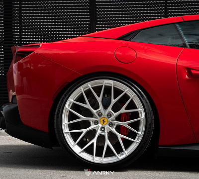 Фото дисков Anrky AN10 на Ferrari Portofino