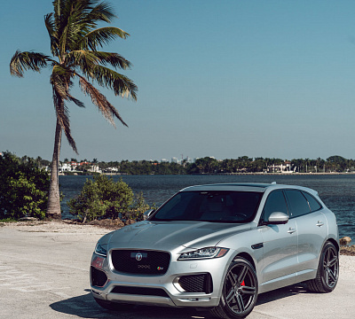 Фото дисков Vossen HF-1 на Jaguar F-Pace