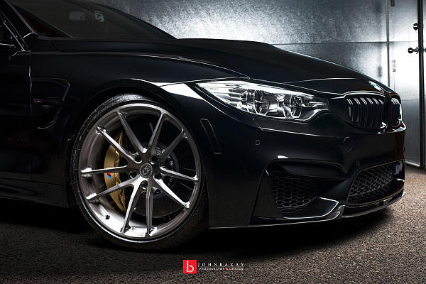 Фото дисков HRE P104 Глянцевый тонированный лак на BMW 4/M4 (F32/F82)