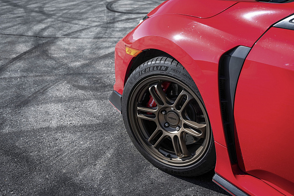 Фото дисков Rotiform RPS Сатиновая бронза на Honda Civic Type R FK8