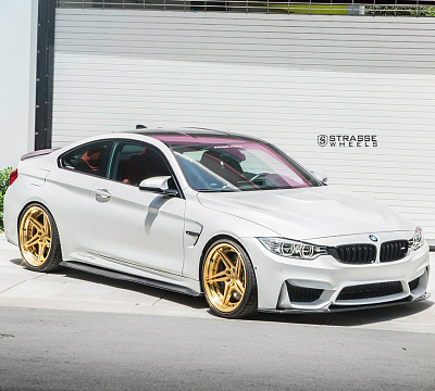 Фото дисков Strasse Wheels SV2T Deep Concave FS на BMW 4/M4 (F32/F82)