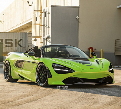 Фото дисков Strasse Wheels SV10M Deep Concave FS на McLaren 720S
