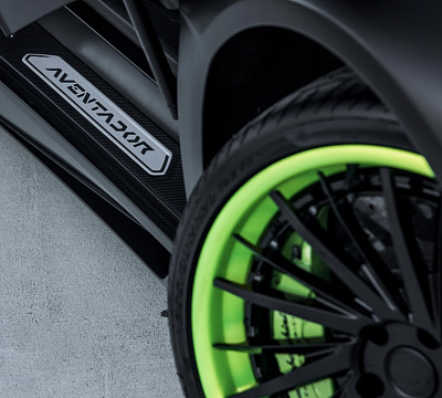 Фото дисков Savini SV64 на Lamborghini Aventador