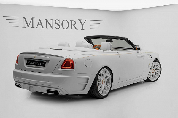Фото дисков Mansory V.6 Белый глянец на Rolls-Royce Wraith