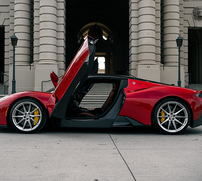 Фото дисков Vossen EVO-2 на Maserati MC20