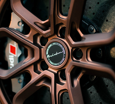 Фото дисков Brixton Forged PF9 на Audi R8 (4S)