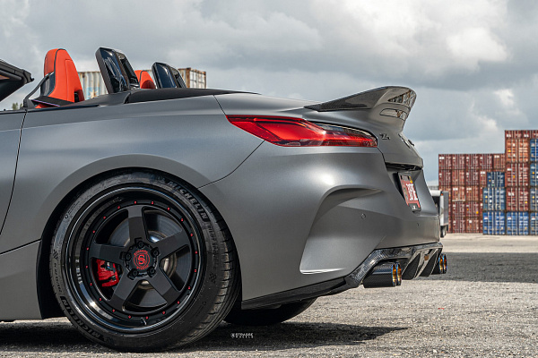 Фото дисков Strasse Wheels S5 Competition Черный сатин на BMW Z4 (G29)