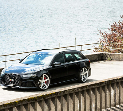 Фото дисков Vossen CV3 на Audi A/RS 6 (C7)
