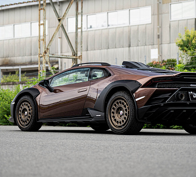 Фото дисков HRE 037 GTM на Lamborghini Huracan