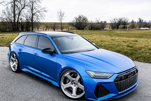 Фото дисков Brixton Forged TR06 Глянцевый тонированный лак на Audi A/RS 6 (C8)